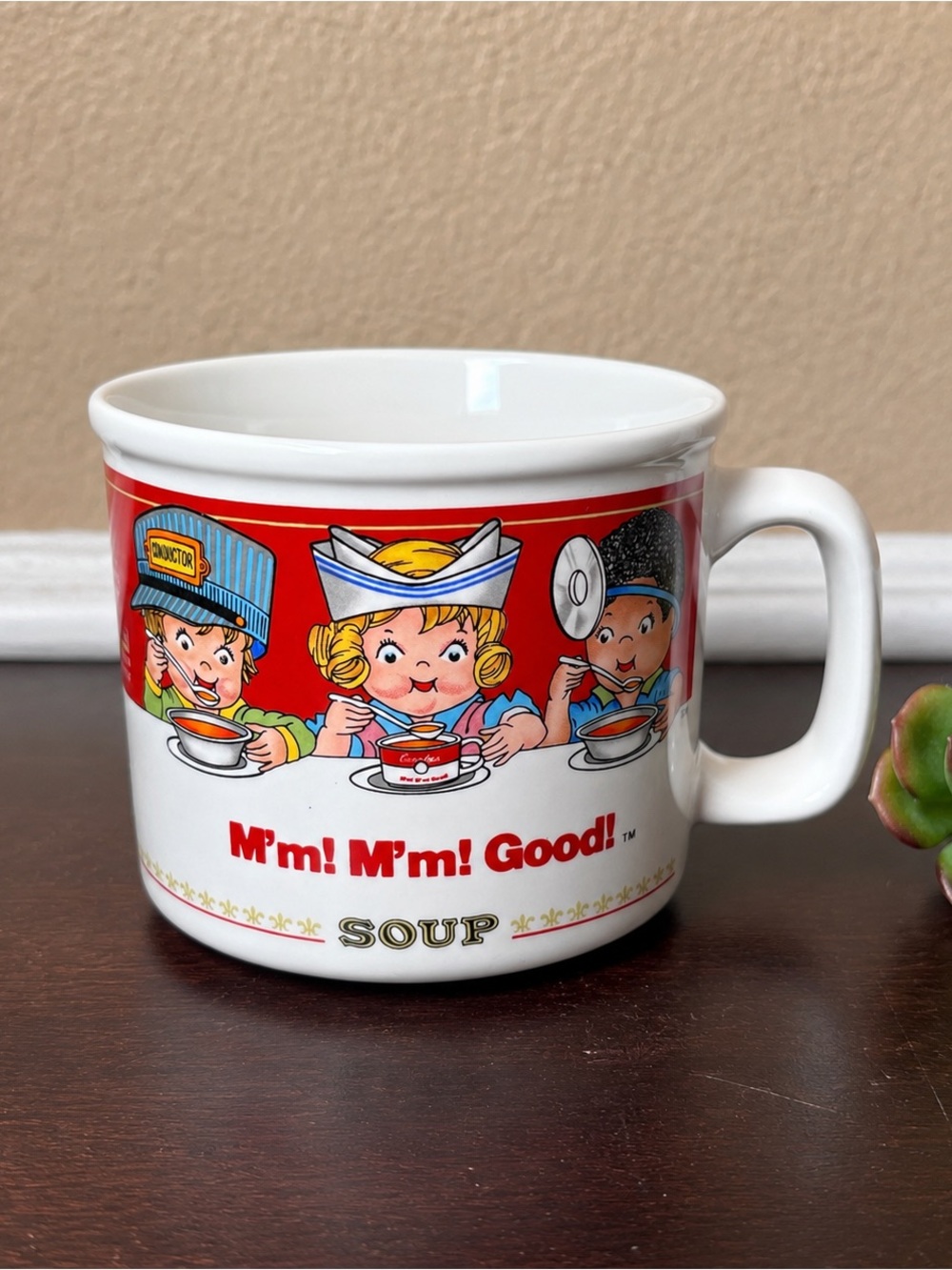 Vintage 1993 Campbell Soup Career Kids Mug 14 oz Westwood